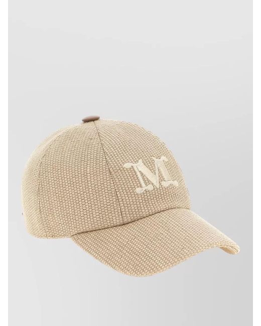 Max Mara Natural Mxacircense Cap