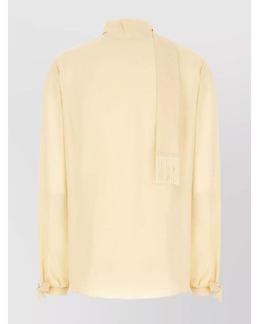 Valentino Garavani Natural Silk Blouse