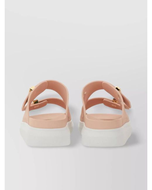 McQueen Natural Oversized Sandals