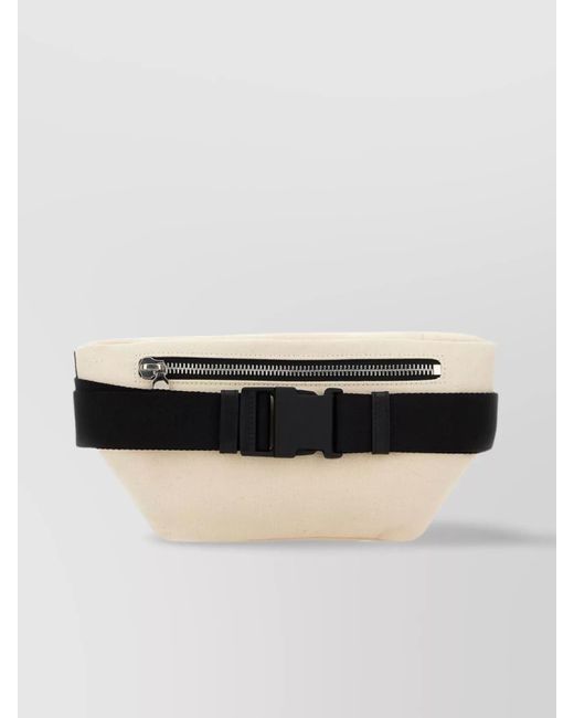 Jimmy Choo Natural Canvas Belt Bag for men