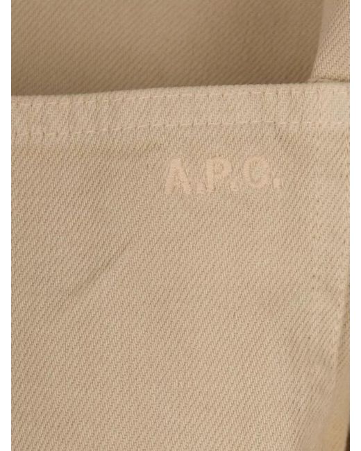 A.P.C. Natural Pocket Cotton Jacket for men