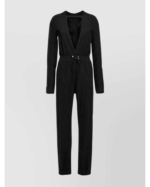 Rick Owens Black Eclipse Bodybag Bodysuit