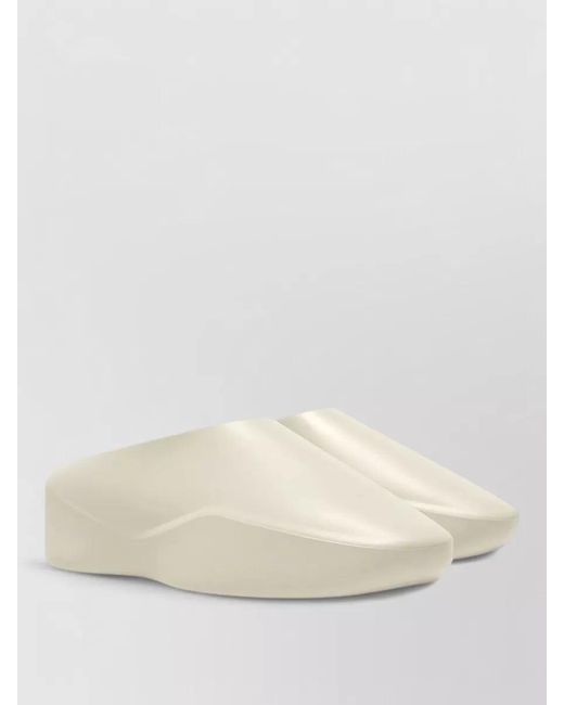 Fear Of God Natural Eva Runner Mule Flat Rubber Sole Design