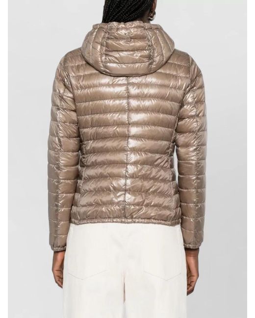 Herno Natural Nylon Short Down Jacket