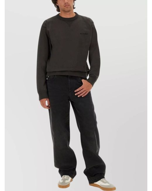 Isabel Marant Black Logo Sweatshirt for men