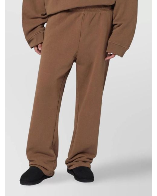 Entire studios Brown Cotton Loose-Fit Joggers for men