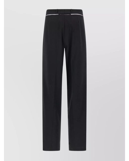 Nensi Dojaka Blue Tailored Trousers