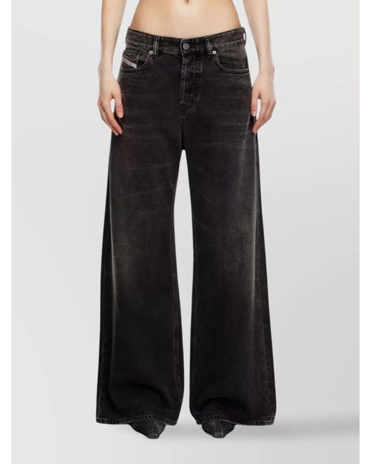 DIESEL Black 1996 D-Sire Wide Leg Denim Trousers