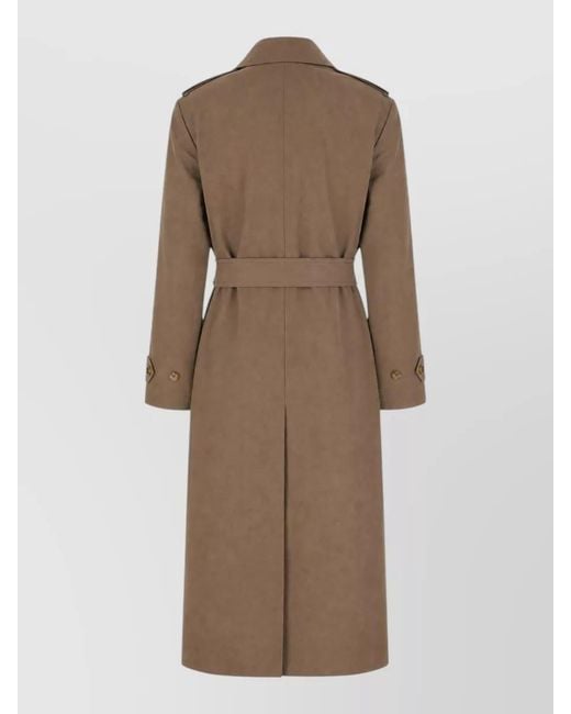 Blazé Milano Brown Cotton Blend Fitted Jacket