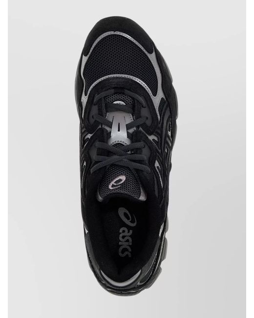Asics Black 'Nyc Gel' Mesh Sneakers for men