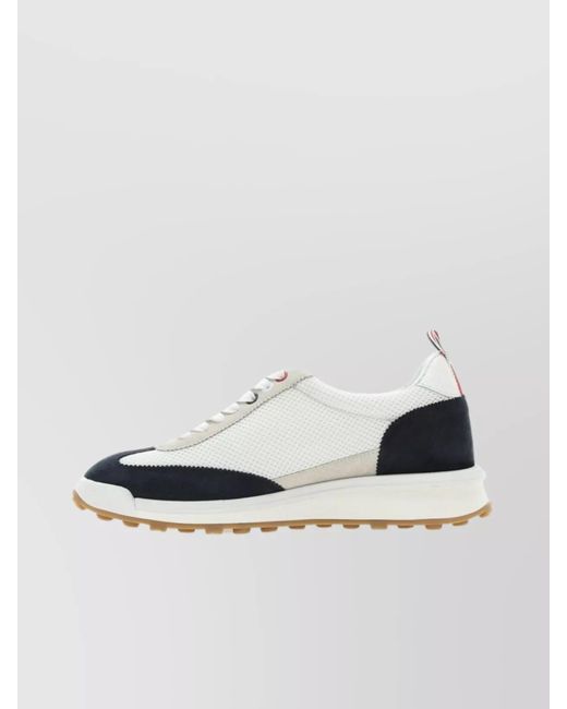 Thom Browne Blue Low-Top Sneakers for men