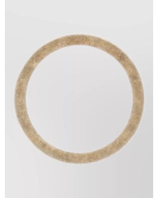 Maison Margiela Natural Signature Rings Everyday Wear Hypoallergenic Design