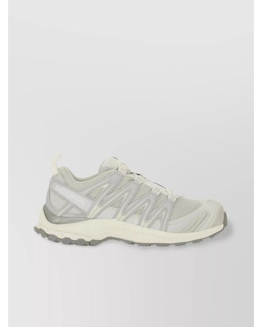 Salomon Gray Xa Pro 3D Low-Top Sneakers