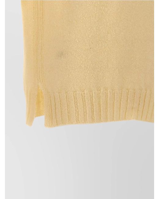 Jil Sander Yellow Wool Jumper for men