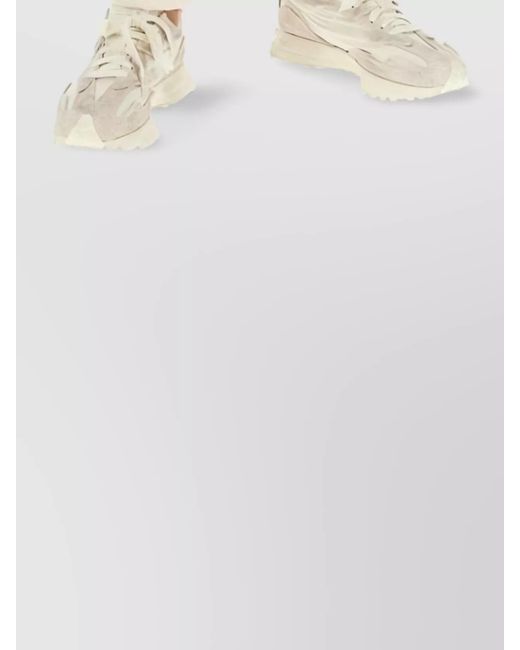 Aspesi White Knit Cardigan Front Pockets for men