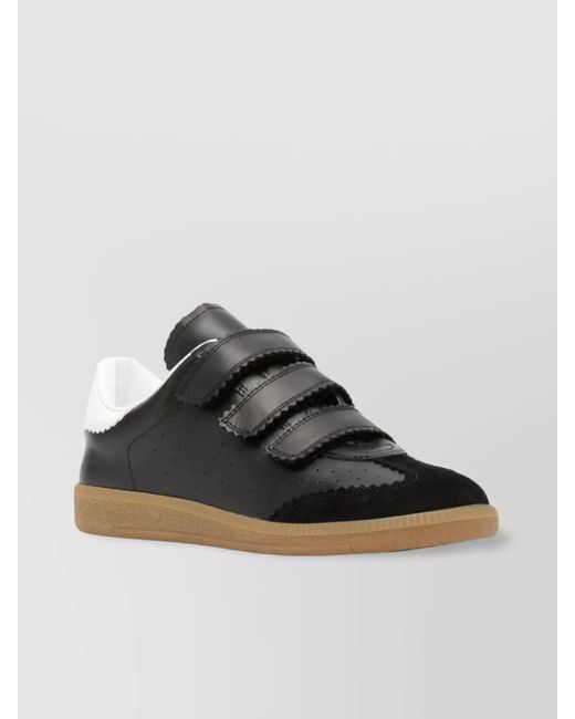 Isabel Marant Brown Beth Sneakers Leather Suede Accents