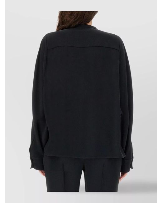 Jil Sander Blue Long-Sleeve Shirt