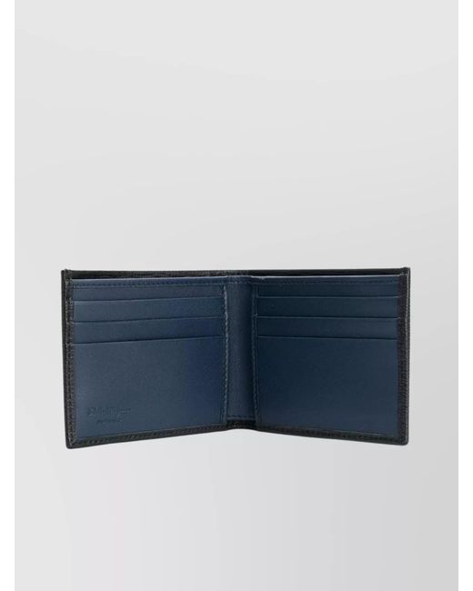 Ferragamo Black Leather Wallet for men