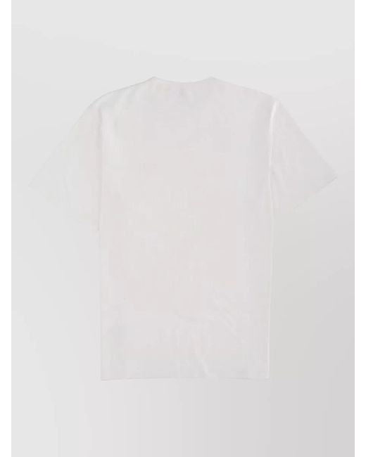 sunflower White Regular-Fit Logo-Print T-Shirt for men