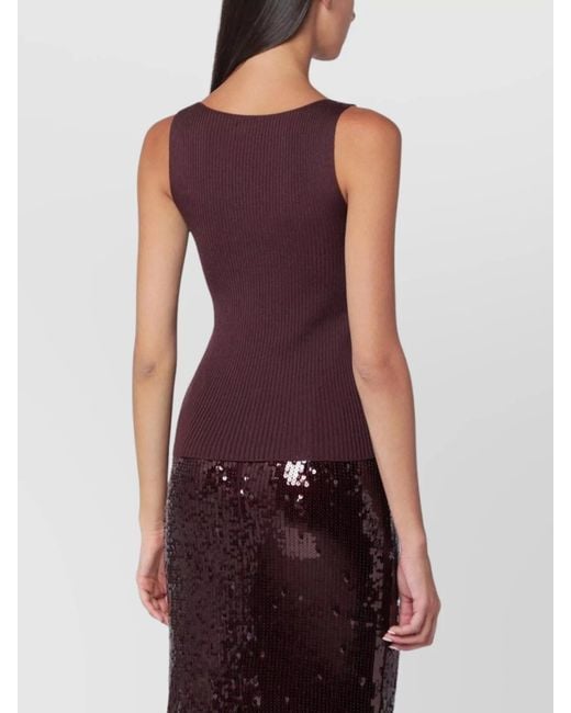 Roberto Collina Multicolor Wool Tank Top