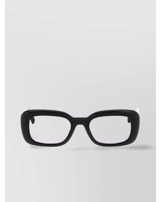 Saint Laurent Metallic 'M130' Rectangular Frame Sunglasses for men
