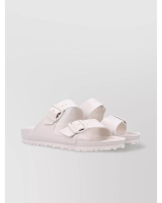 Birkenstock Pink Eva Narrow Fit Sandals With Textured Sole