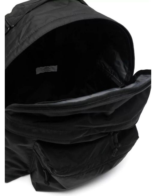 Porter-Yoshida and Co Black Ripstop Backpack Top Handle Multiple Compartments for men