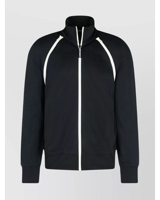 Palm Angels Black 'Track' Polyester Blend Jacket for men