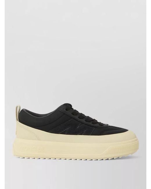 Moncler Black Altive Low-Top Sneakers