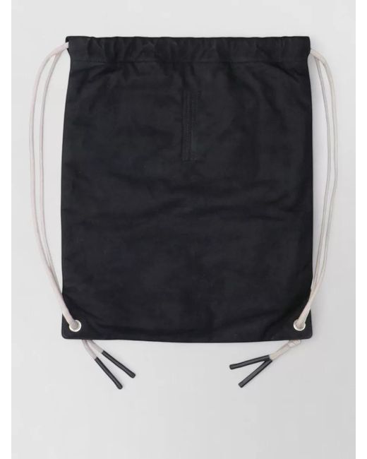 Rick Owens Blue Backpack Collection Lightweight Design Adjustable Straps