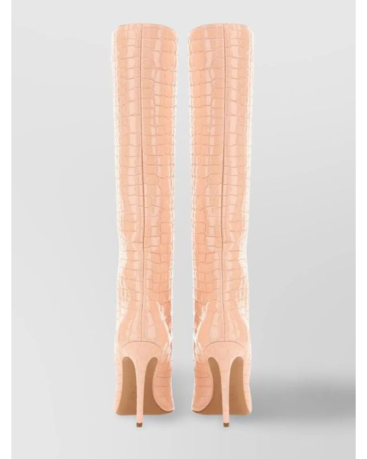 Paris Texas Multicolor Leather Knee-High Boots