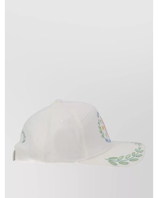 Casablanca Gray Cotton Baseball Cap
