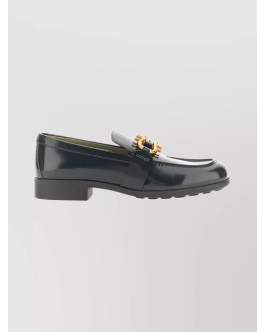 Bottega Veneta Multicolor Rubber Sole Loafers