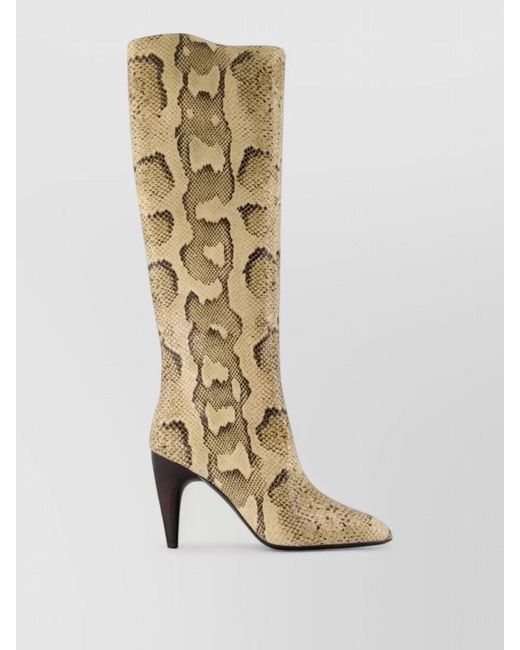 Isabel Marant Metallic Leather High Boots