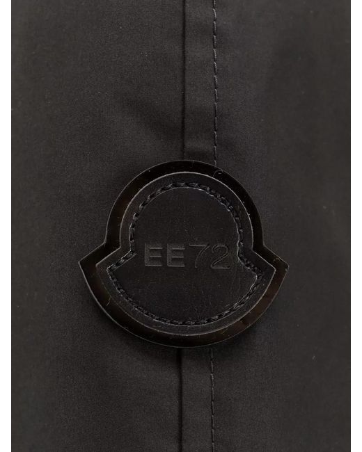 Moncler Genius Black Double-Breasted Trench Coat