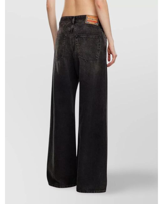 DIESEL Black 1996 D-Sire Wide Leg Denim Trousers