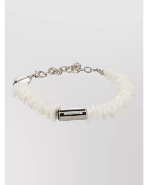DSquared² Multicolor Metal Shell Bracelet for men