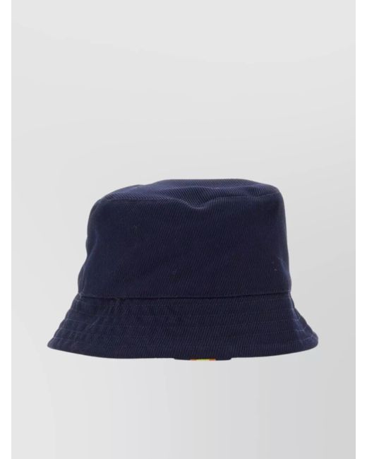 K-Way Blue Bucket Hat for men