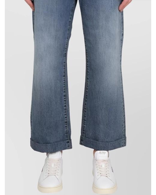 Etro Blue Denim Straight-Leg Jeans for men
