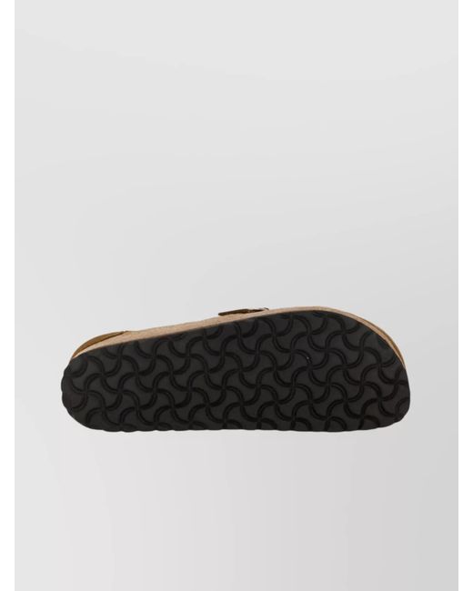 Birkenstock Brown Shearling Slippers