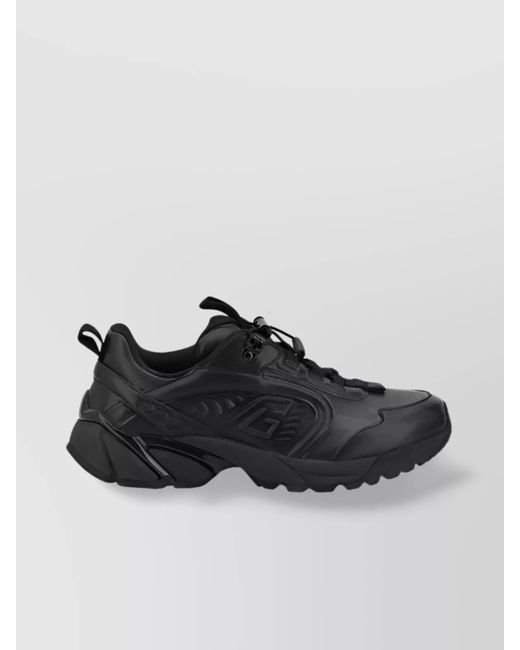 Balmain Black Cosmic Dust Low-Top Sneakers for men