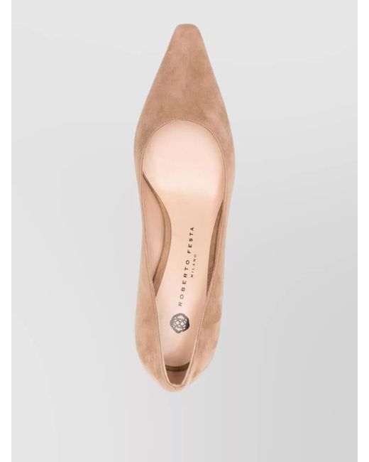 Roberto Festa Pink High Heel Pumps Pointed Toe Stiletto