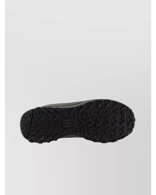 Veja Brown Recycled Polyester Low-Top Sneakers for men