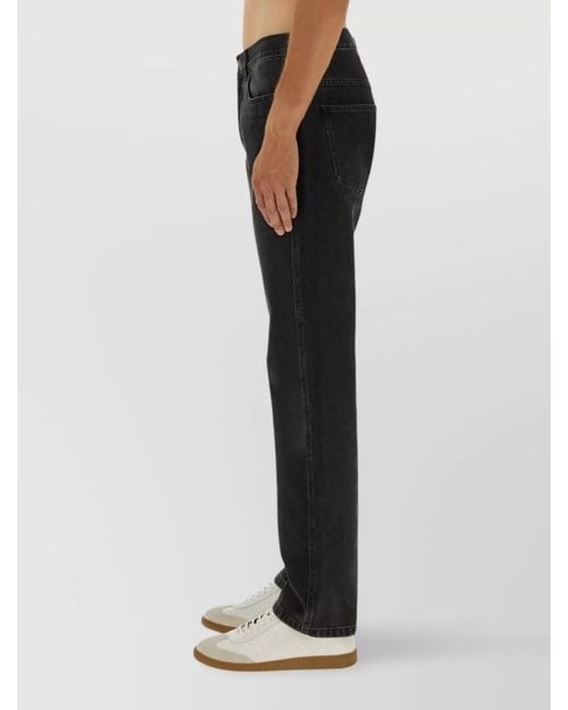 Isabel Marant Black Denim Jeans for men