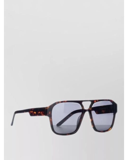 Facehide Multicolor Square Sunglasses Tinted Lenses Tortoiseshell Frame