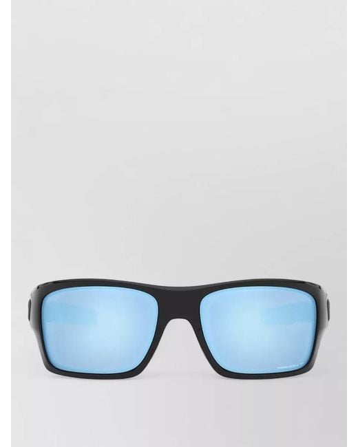 Oakley Blue Rectangular Lifestyle Sunglasses Modern Urban Design
