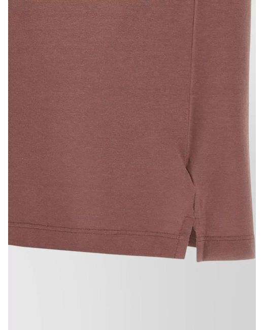 Zanone Pink Cotton Polo Shirt for men