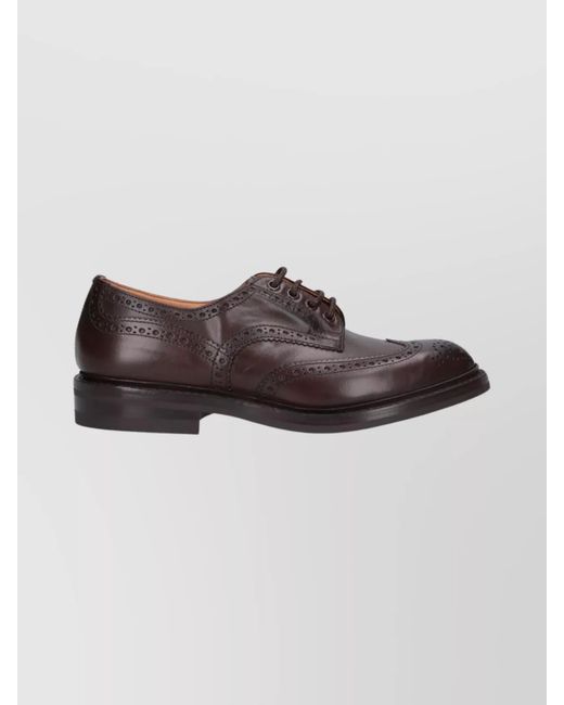 Tricker's Brown Leather Brogues for men