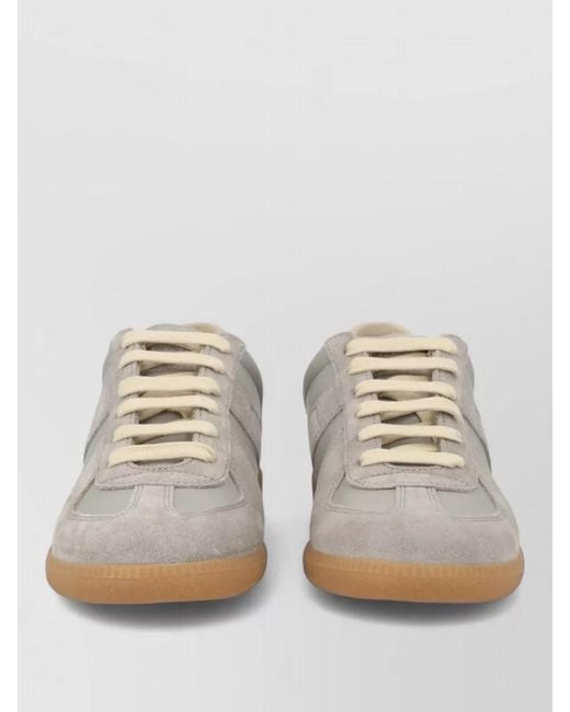 Maison Margiela Multicolor Leather Replica Lace-Up Sneakers