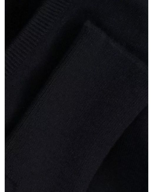 Drumohr Blue Cashmere Crewneck Jumper for men